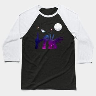 Love space galaxy valentine day gift idea Baseball T-Shirt